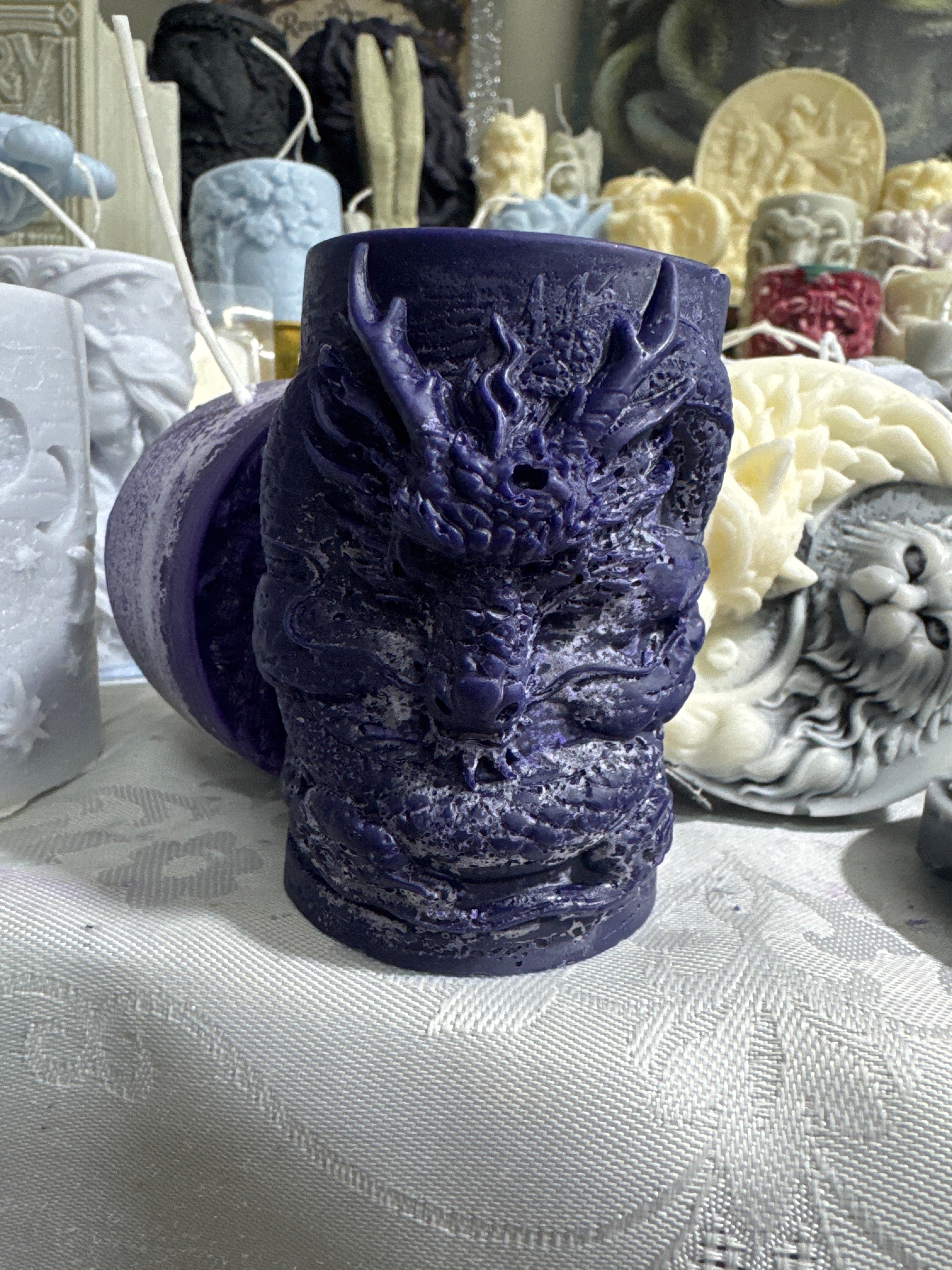 Demons witches angels and foxes,dragons,tree of life,crows,mother earth,celestial moon, angel moon,ying yang,purple lyrebirds,purple dragon.and more on their way