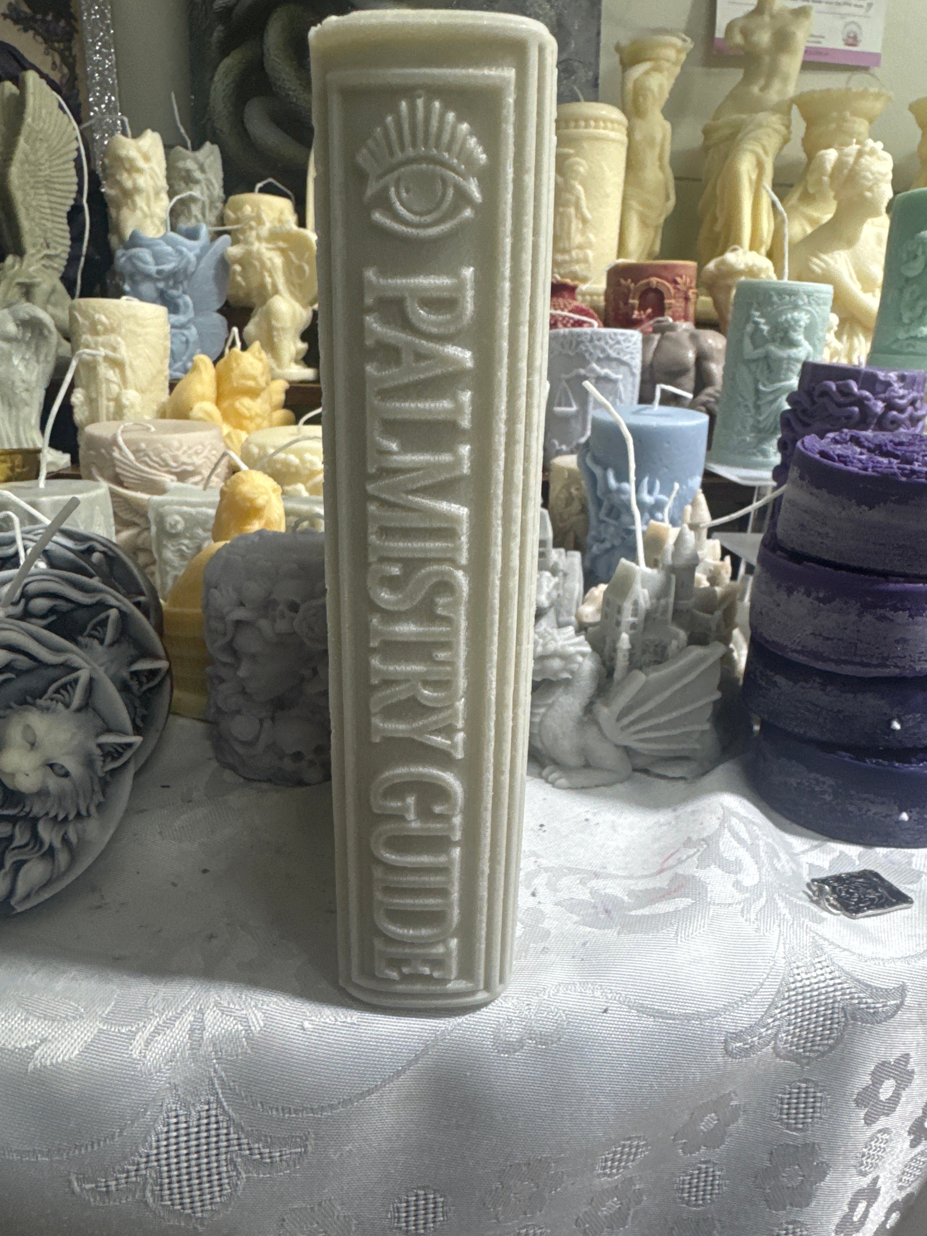 Palmistry guide candle