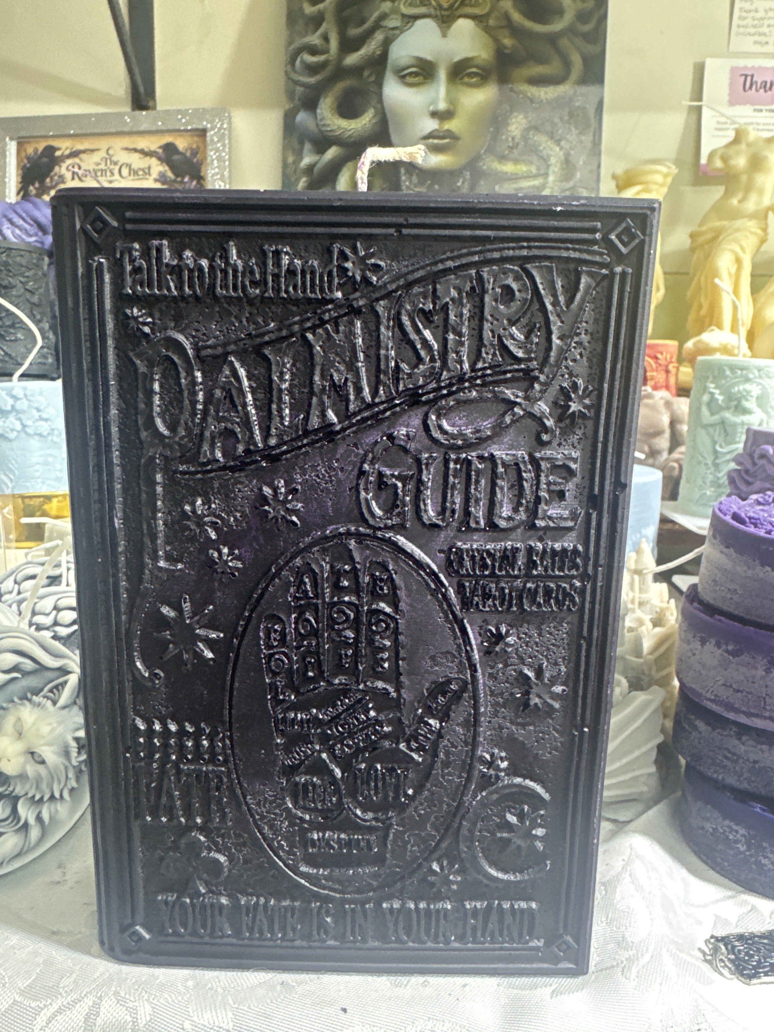Palmistry guide candle