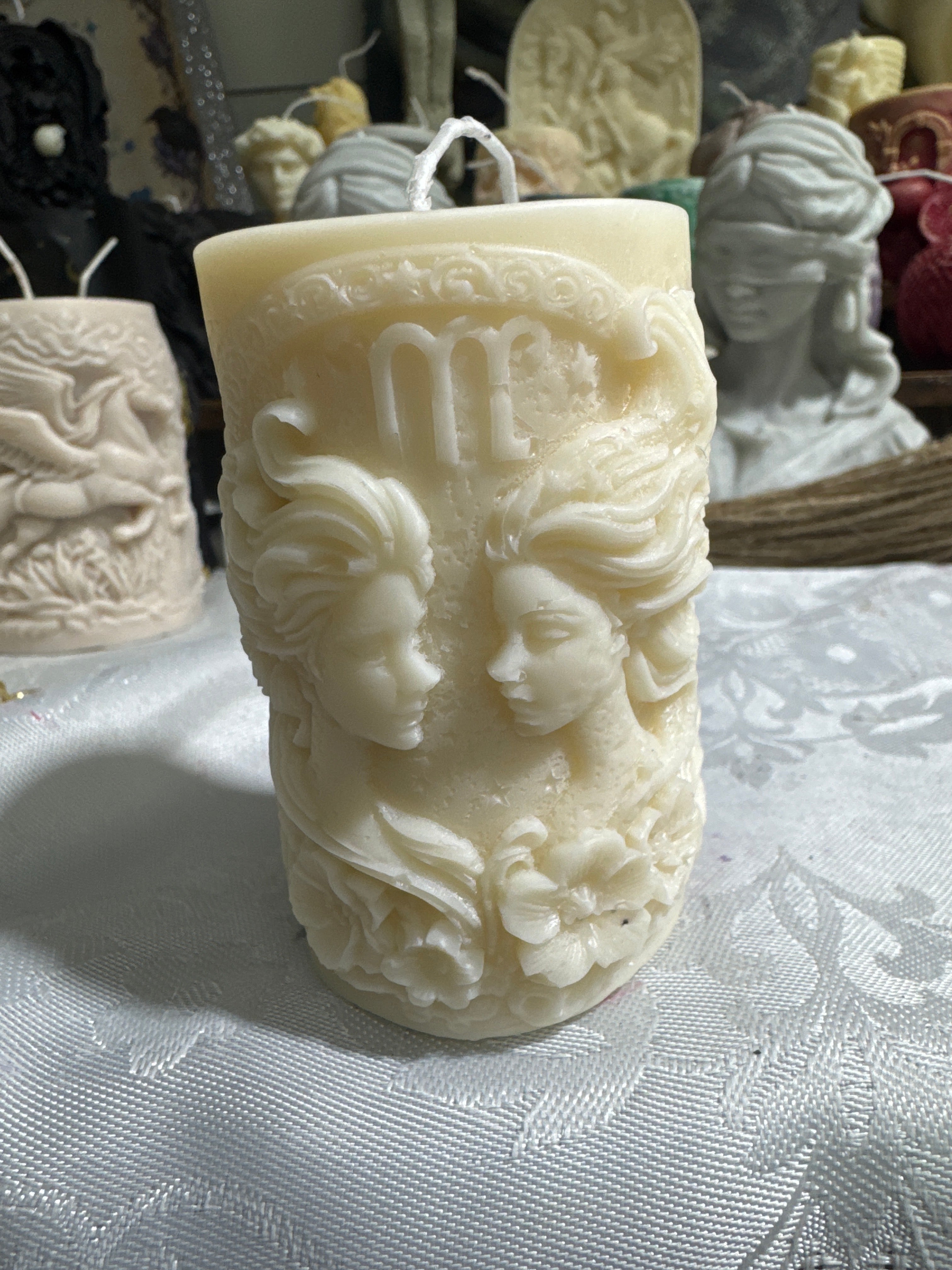 Star sign candles