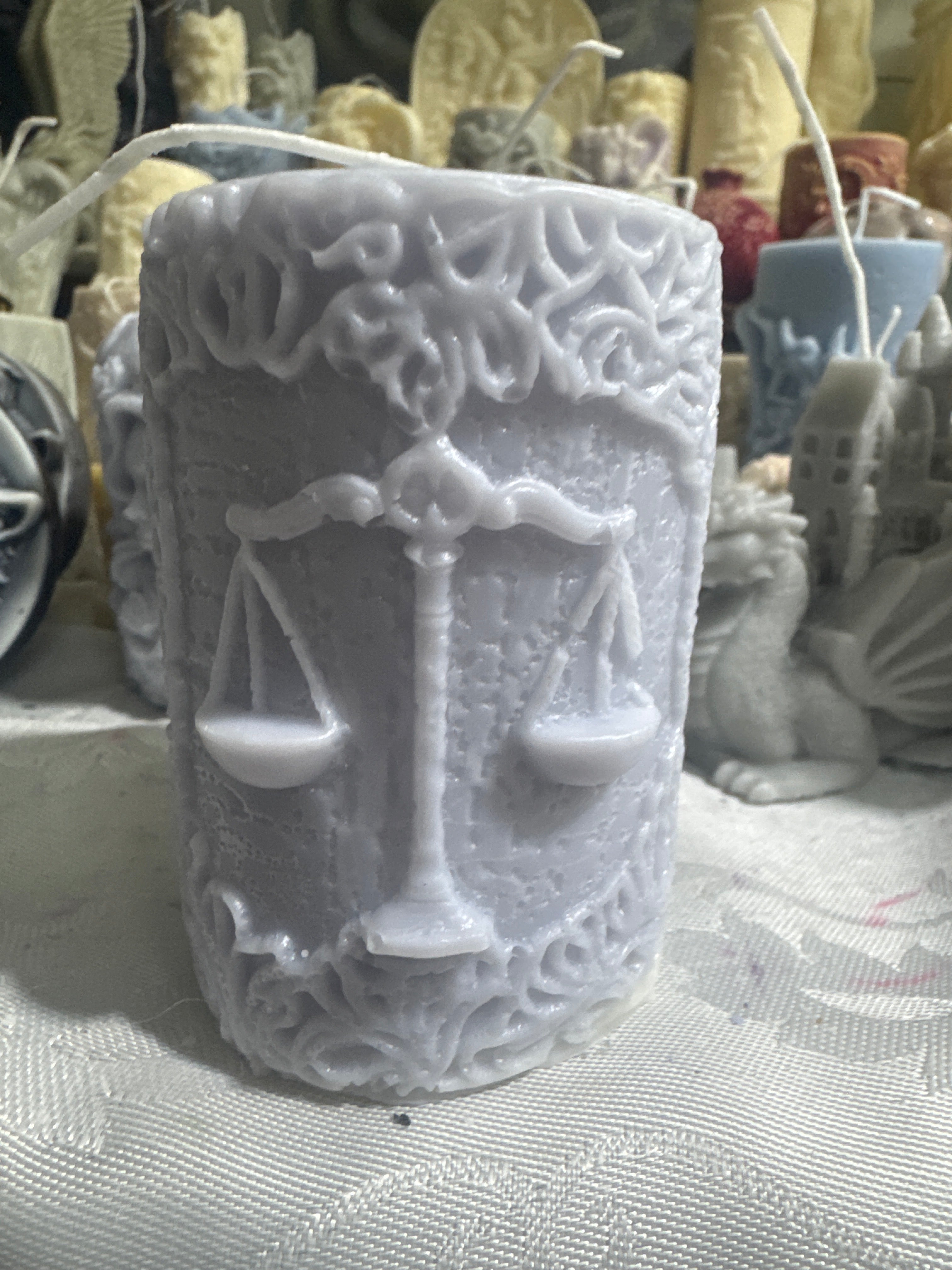Star sign candles