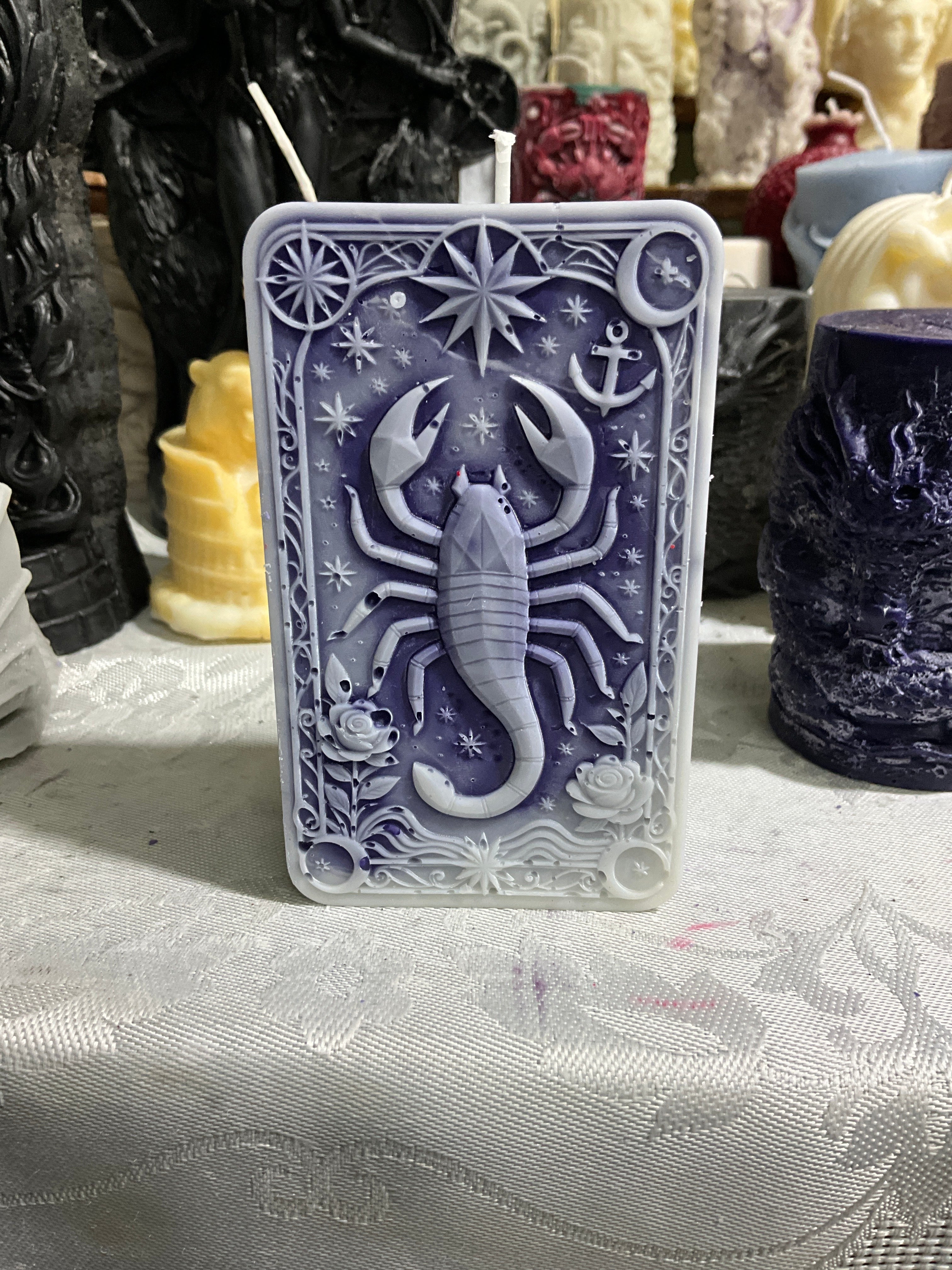 Star sign candles