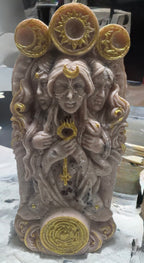 Palmistry guide candle and Hekate large the 3 fates large the Trojan horse