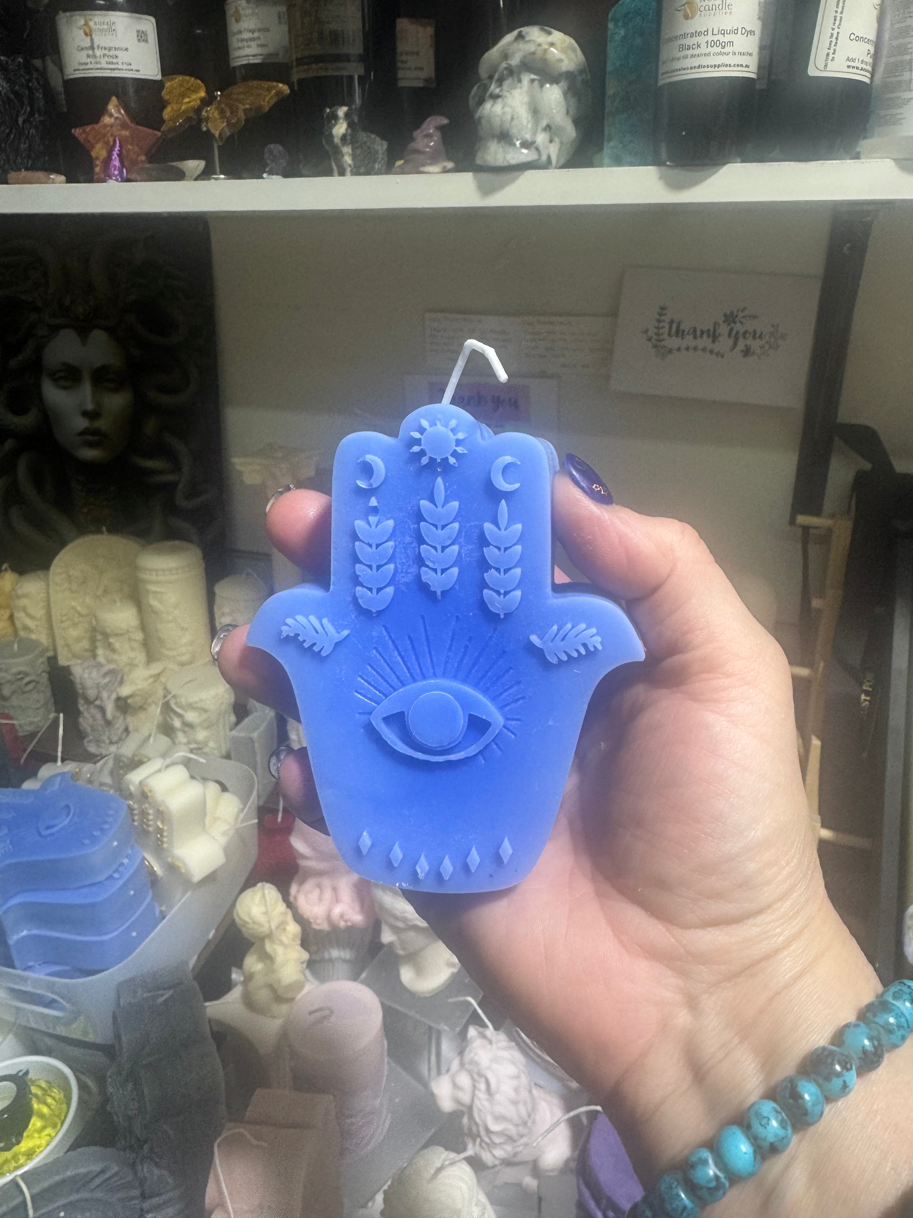 Hand of Fatima candle