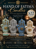 Hand of Fatima candle