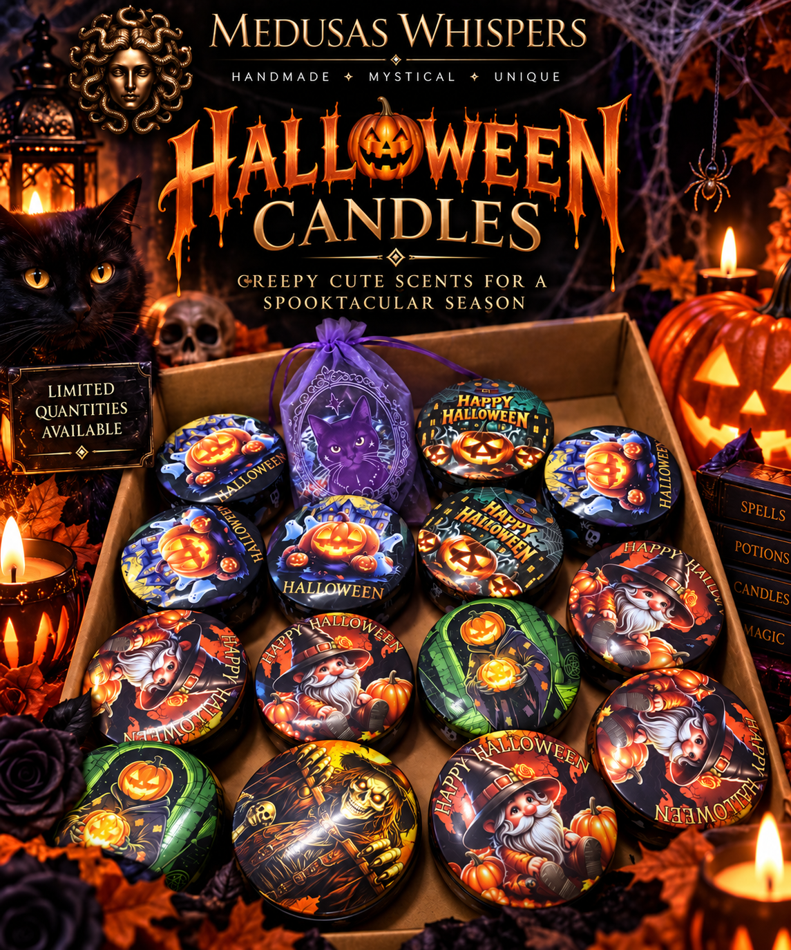Halloween candles