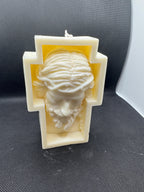 3 piece  Livani (frankincense)Scented Soy and beeswax Candle Set: Religious Gift, Calming Aroma