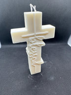 3 piece  Livani (frankincense)Scented Soy and beeswax Candle Set: Religious Gift, Calming Aroma